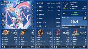 シグウィン HP 盛り