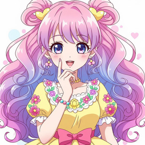アニメで人気の女の子